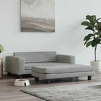 vidaXL Hondenmand met verlengstuk 100x50x30 cm fluweel, Verzenden, Nieuw