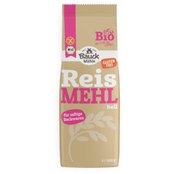Bauck Rijstmeel Biologisch 500g, Verzenden, Nieuw