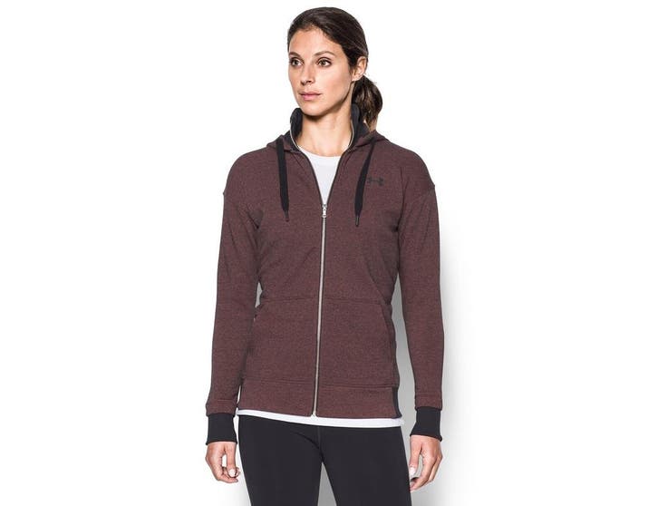 Under Armour - Threadborne Fleece Full Zip - Dames Vest - XS, Sport en Fitness, Fitnessmaterialen
