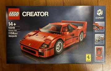 Lego Set - 10248 - Creator Expert - Ferrari F40, Nieuw