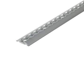 Vliegtuigrail Halfrond Aluminium - 2 meter - Geanodiseerd, Verzenden, Nieuw
