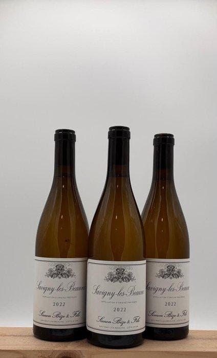 2022 Simon Bize, Savigny-Lès-Beaune - Bourgogne - 3 Flessen, Verzamelen, Wijnen