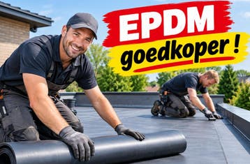 EPDM DAKBEDEKKING PRIJZEN DEZE MAAND (max 49%) GOEDKOPER !, Nieuw