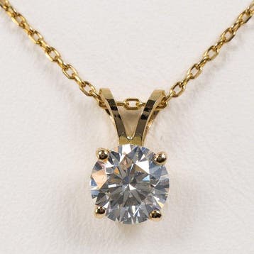 Zonder minimumprijs - Ketting met hanger - 14 karaat Geel