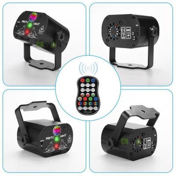 Discolamp discobal discoverlichting verlichting laser strobo, Verzenden, Nieuw