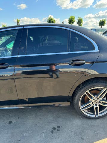 Portier linksachter Mercedes E-klasse w213 Zwart, Auto-onderdelen, Ophalen of Verzenden, Gebruikt, Mercedes-Benz