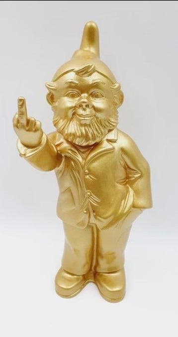 Ottmar Hörl (1950) - Sponti Activist Gnome Gold
