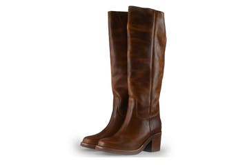 Shabbies Amsterdam Laarzen in maat 39 Cognac, Kleding | Dames, Schoenen, Hoge laarzen, Overige kleuren, Shabbies Amsterdam, Verzenden