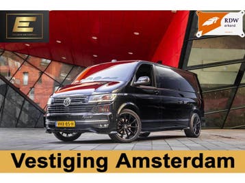 Zakelijke lease - Volkswagen Transporter 2.0 TDI L2H1 | ABT, Automaat, Gebruikt, Zwart, Leder