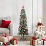 vidaXL Kunstkerstboom met 150 LED Groen 120 cm PVC en, Diversen, Kerst, Verzenden, Nieuw