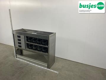 Aluca bedrijfswageninrichting 1255x420x950mm (2956), Ophalen of Verzenden