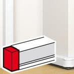 Legrand DLP eindplaat wandkanaal/zuil - 75611 [2 stuks], Verzenden, Nieuw, Overige typen