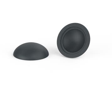 100 stuks - 14,5mm - Afdekkapjes voor schroeven - Glanze...