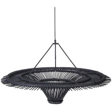 Bazar Bizar De Sky Hanglamp - Zwart - Xl - Ongebruikt, Ophalen of Verzenden, Zo goed als nieuw, Overige materialen