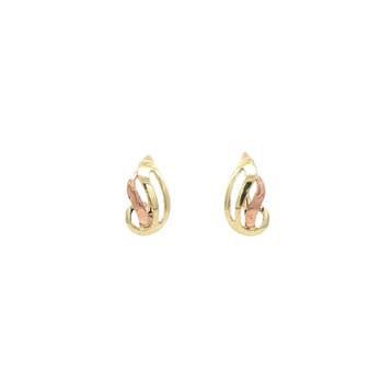 Gouden oorsieraden 14 karaat, Sieraden, Tassen en Uiterlijk, Oorbellen, Verzenden, Zo goed als nieuw, Goud