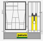 Deur gedeeld met scharnieren voor de Patura Kalverbox, Ophalen of Verzenden, Nieuw