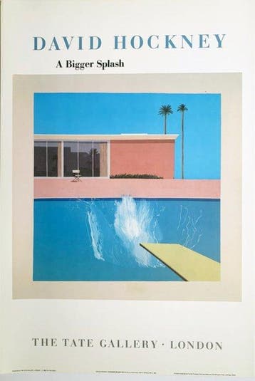 David Hockney - A Bigger Splash – The Tate Gallery London -