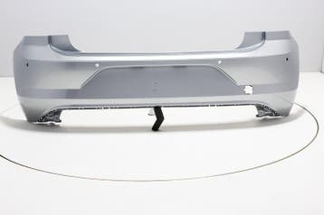 Achterbumper +PDC Volkswagen Polo 2G REFLEXSILVER (LA7W), Volkswagen, Nieuw, Ophalen of Verzenden, Achter