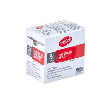 Cambro StoreSafe HACCP stickers 24x 250 Vellen, Verzenden, Nieuw