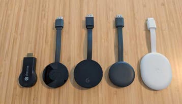 Google Chromecast 2, 3, HD, 4K met garantie vanaf €26,95, Audio, Tv en Foto, Mediaspelers, Zo goed als nieuw, HDMI