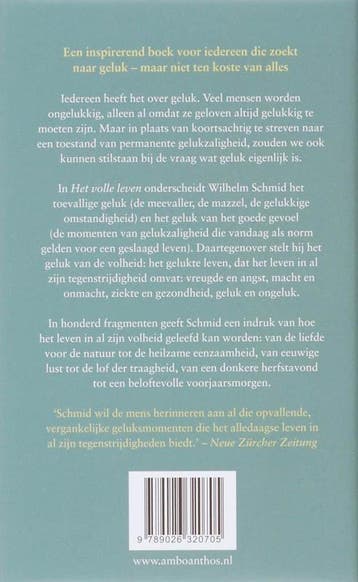 Het volle leven 9789026320705 Wilhelm Schmid, Verzenden, Gelezen, Wilhelm Schmid