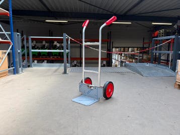 Fetra aluminium steekwagen, massief rubberen banden A1125V, Ophalen of Verzenden, Nieuw, Steekwagen
