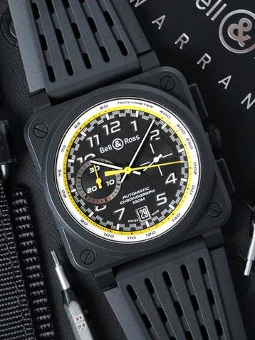 Bell & Ross - BR 03-94 Chronographe Renault F1 Team Limited, Nieuw