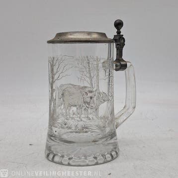 Bierpul (15) - Aardewerk, Glas - COLLECTIE KLEPKANNEN 15, Antiek en Kunst