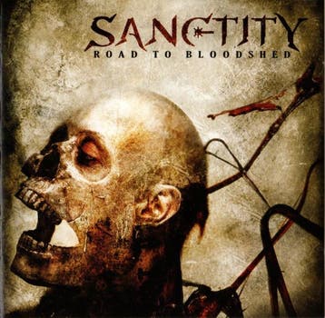 cd - Sanctity - Road To Bloodshed, Cd's en Dvd's, Cd's | Hardrock en Metal, Verzenden, Zo goed als nieuw