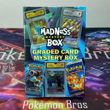 Pokémon Mystery box - Madness Mystery Box - Graded Card -, Nieuw