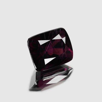 1 pcs Paars Spinel - 4.28 ct - Lotus Gemology - No Heat, Nieuw
