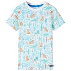 vidaXL Kindershirt 140 ecru, Verzenden, Nieuw