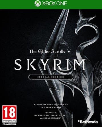 The Elder Scrolls V Skyrim Special Edition (Xbox One Games), Ophalen of Verzenden, Zo goed als nieuw