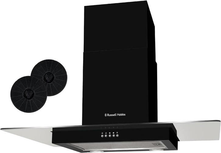 Russell Hobbs Rhfgch901b Afzuigkap  Zwart, Witgoed en Apparatuur, Afzuigkappen, Nieuw, Ophalen of Verzenden