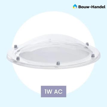 Losse ronde lichtkoepel enkelwandig acrylaat (PMMA), Doe-het-zelf en Verbouw, Glas en Ramen, Verzenden, Nieuw, Overige typen