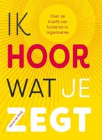 9789083572611 Ik hoor wat je zegt Harrie van Rooij, Verzenden, Nieuw, Harrie van Rooij