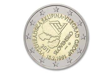 2 euro Visegrad 2011 - Slowakije, Verzenden