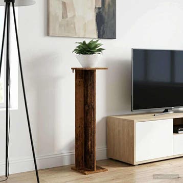 vidaXL Plantenstandaard 2 st Oud hout 25 x 25,5 x 100,5 cm, Verzenden, Nieuw