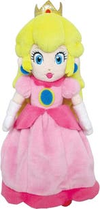 Super Mario - Peach Knuffel (26 cm) | Together Plus - Hobby, Verzenden, Nieuw