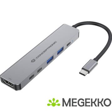 Conceptronic DONN33G laptop dock & poortreplicator Bedraad, Verzenden, Nieuw, Conceptronic