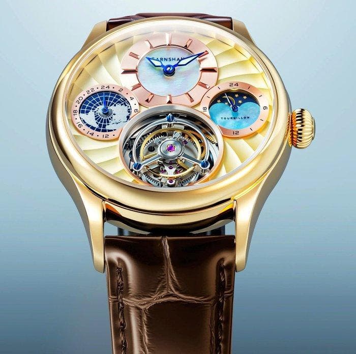 Earnshaw - TOURBILLON - Limited Edition * 1 - 24 * - GMT -, Sieraden, Tassen en Uiterlijk, Horloges | Heren