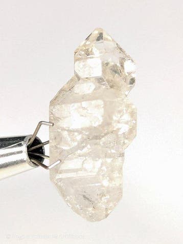 26,10 ct – authentiek natuurlijk Herkimer-diamantkwarts –