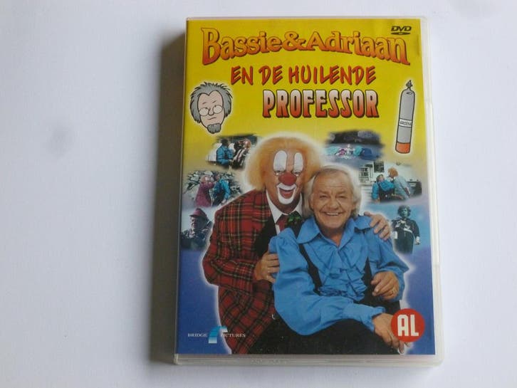 Bassie & Adriaan en de huilende Professor (DVD) dig. remaste, Cd's en Dvd's, Dvd's | Kinderen en Jeugd, Zo goed als nieuw, Ophalen of Verzenden