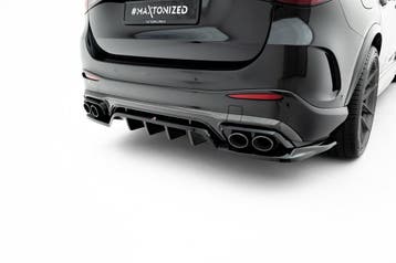 Maxton Diffuser Splitter Mercedes-AMG GLC 43 X254 - Rood en, Verzenden