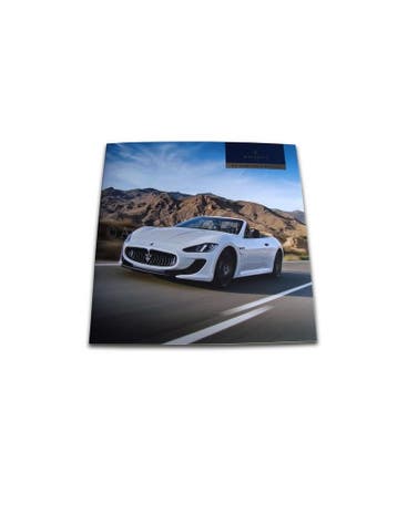 2015 MASERATI GRANCABRIO MC SPORT BROCHURE DUITS, Nieuw, Author