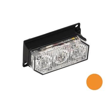 Led Flitser 3-Leds Oranje, Verzenden, Nieuw