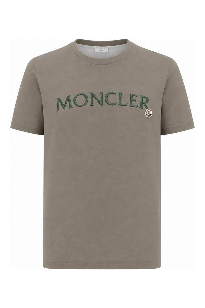 Moncler T-shirt in maat L Grijs, Kleding | Dames, T-shirts, Grijs, Gedragen, Verzenden