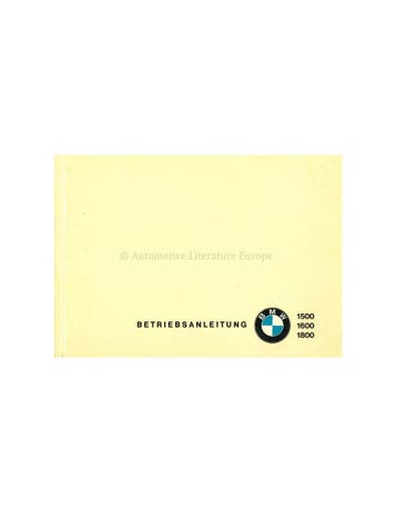 1964 BMW 1500 / 1600 / 1800 INSTRUCTIEBOEKJE DUITS, Auto diversen