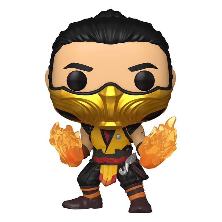 Mortal Kombat POP! Games Vinyl Figure Scorpion 9 cm, Verzamelen, Film en Tv, Nieuw, Ophalen of Verzenden