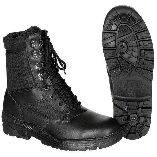 MFH Legerkisten / boots Security 8-gaats hoog, zwart, Kleding | Heren, Schoenen, Boots, Zwart, Nieuw, Ophalen of Verzenden